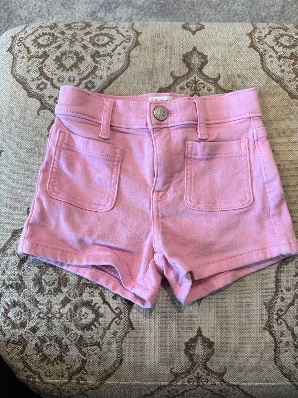 Crewcuts Pink Girls Denim Shorts